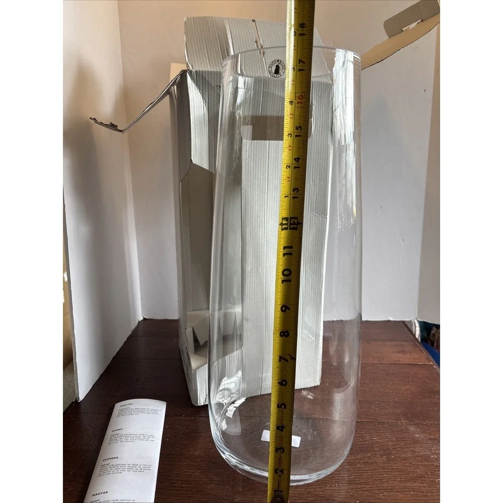 Brand New IKEA BERAKNA Glass Vase 45 Cm (17‎ ¾ 